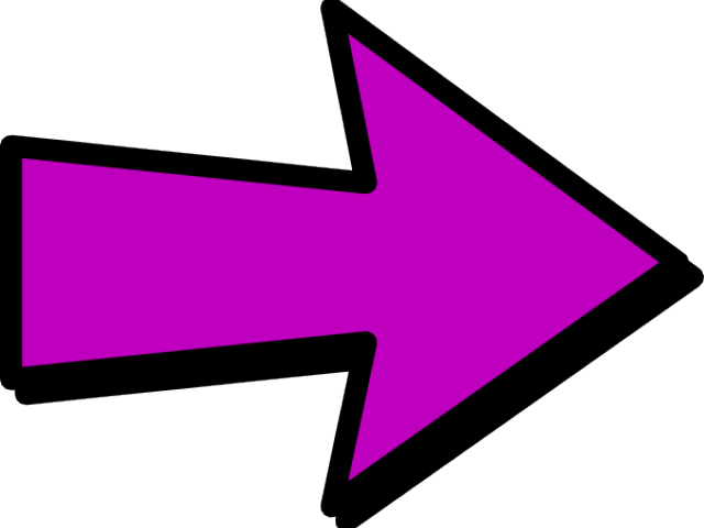 Pink Right Arrow Graphic