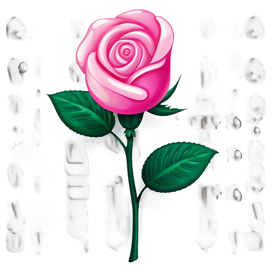 Pink Rose Charm Png 05242024