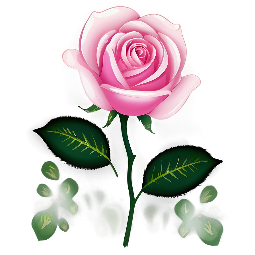 Pink Rose Clipart Png 06272024