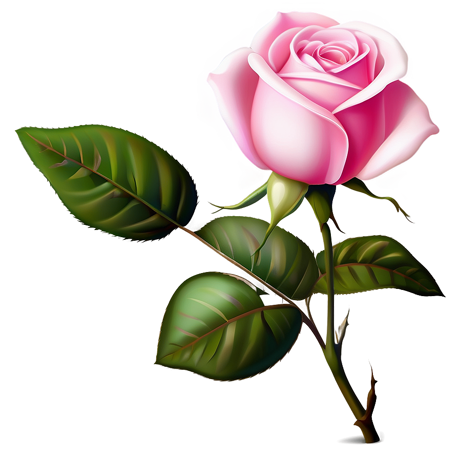 Pink Rose Clipart Png 20