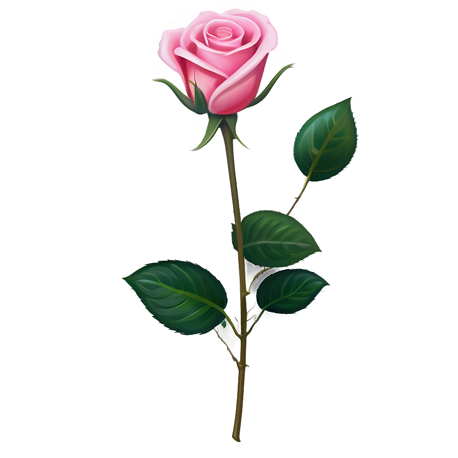 Pink Rose Emotion Png 57