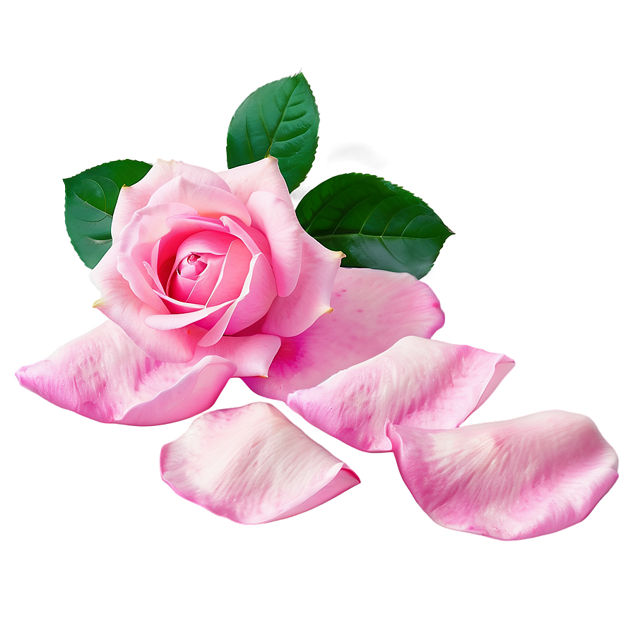 Pink Rose Petals Png 82