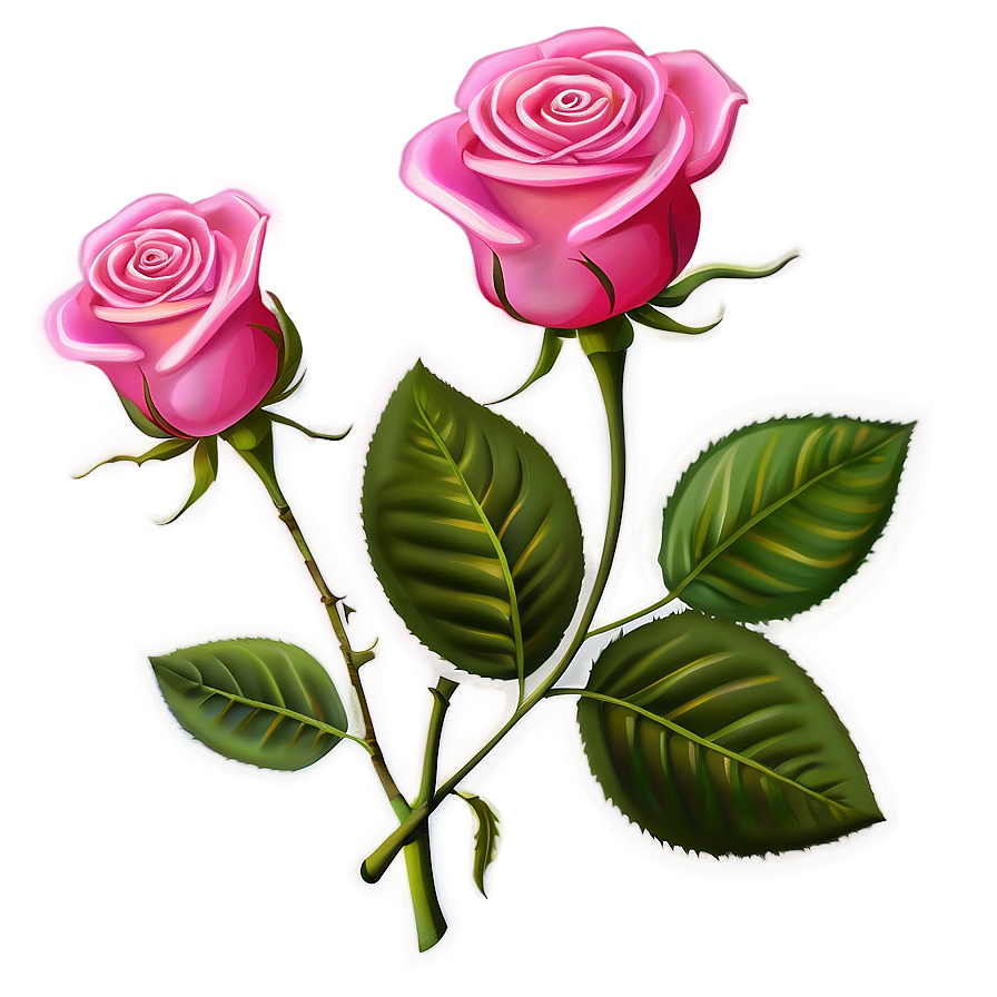 Pink Roses Garden Png 85