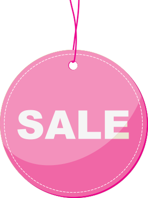 Pink Sale Tag Special Offer