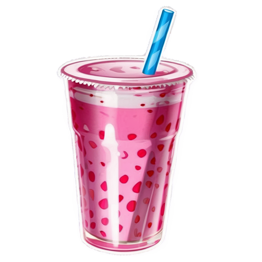 Pink Straw Png 05242024