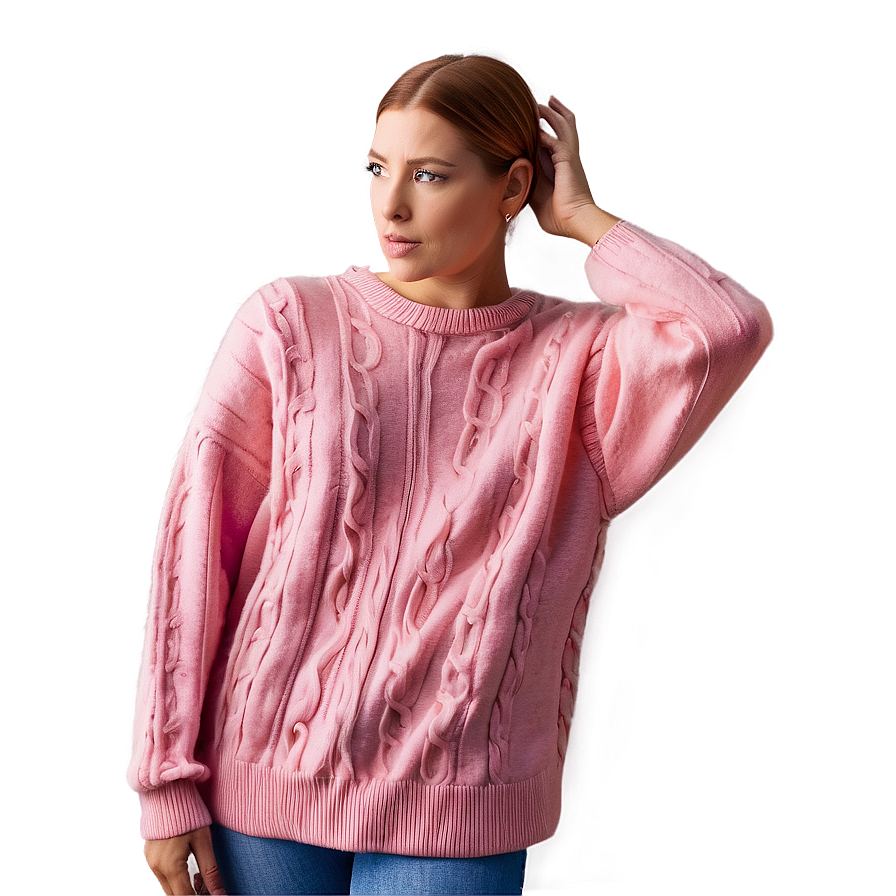 Pink Sweater Png 5