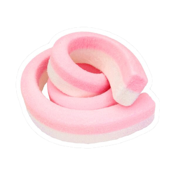 Pink Swirled Marshmallow Treat