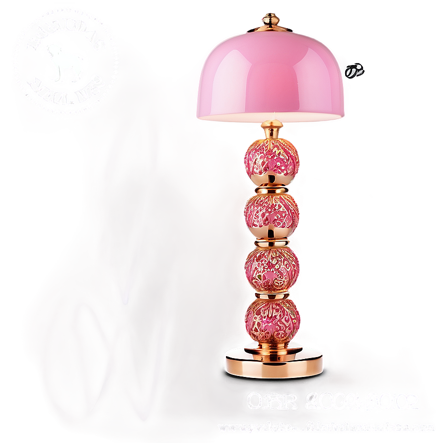 Pink Table Lamp Png Xdo36