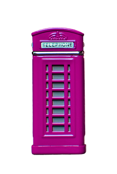 Pink Telephone Booth