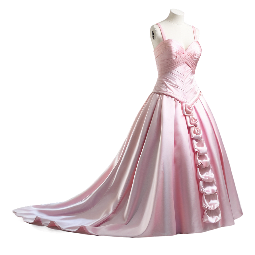 Pink Wedding Dress Png Tus93