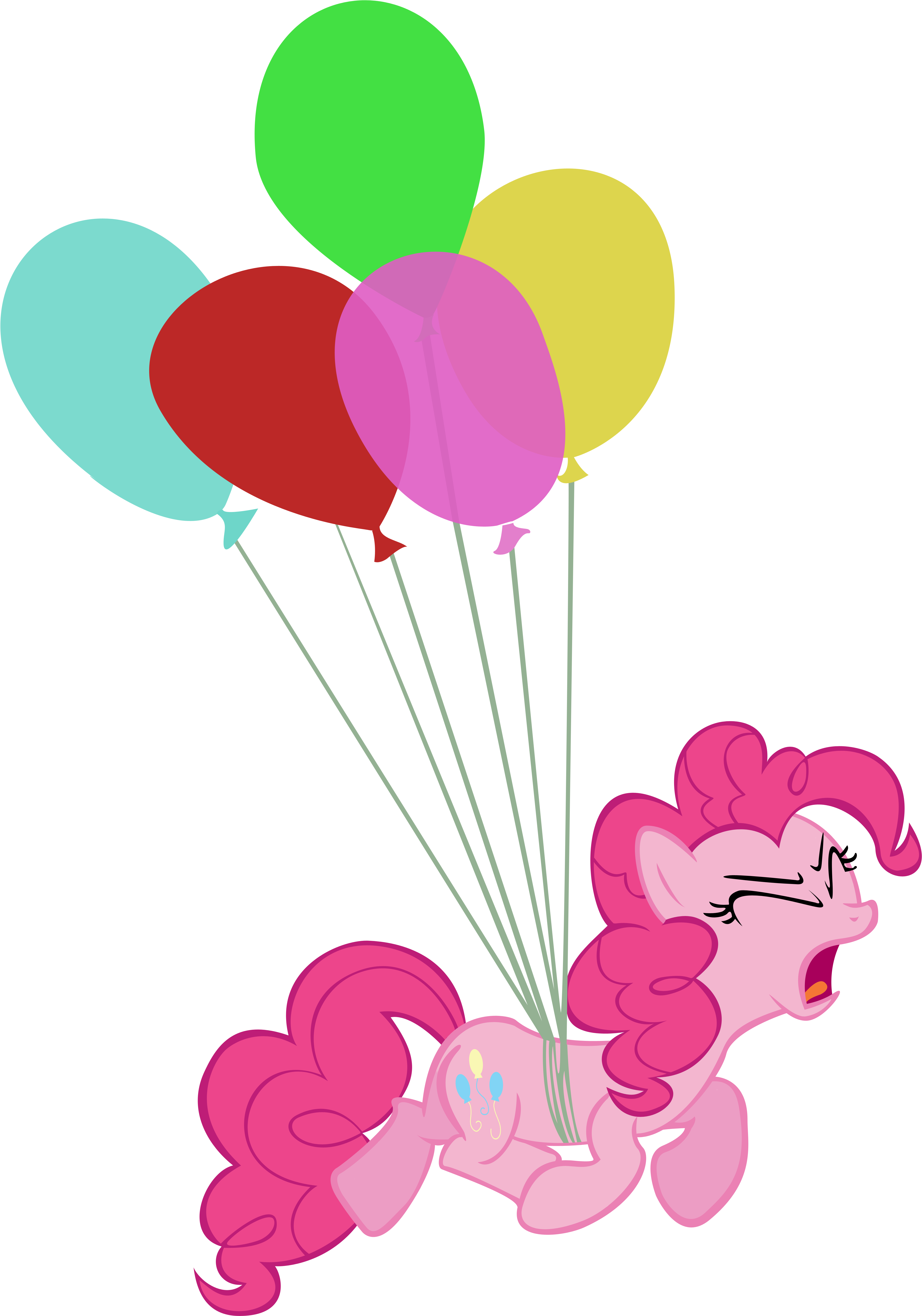 Pinkie Pie Balloon Flight