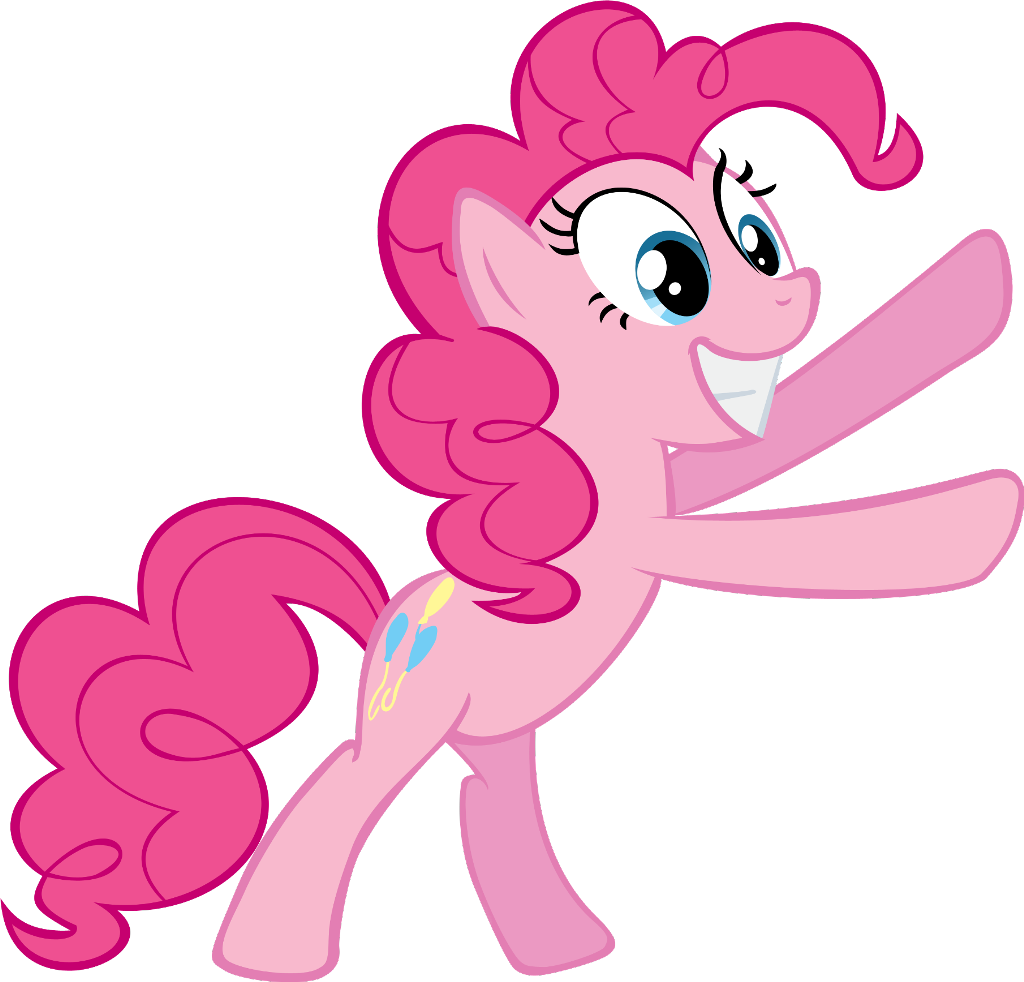 Pinkie Pie Cheerful Pose