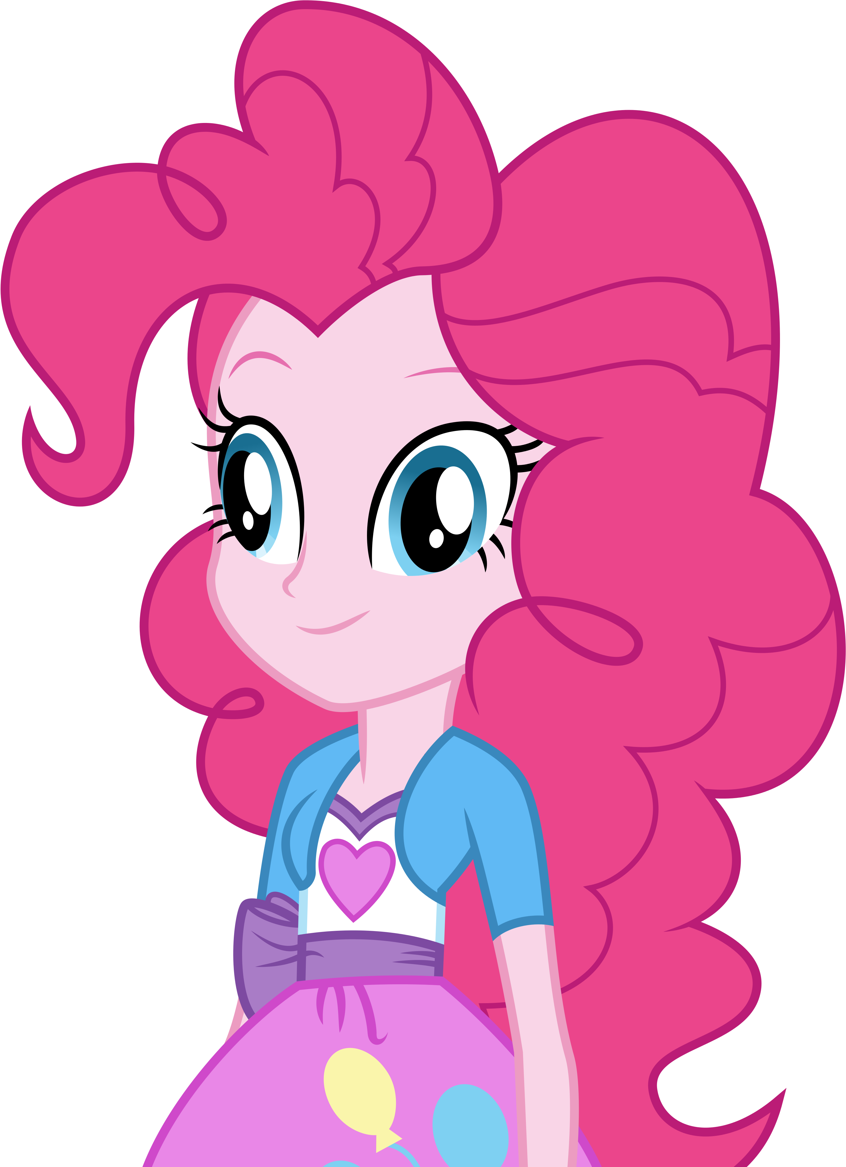 Pinkie Pie Equestria Girls Illustration