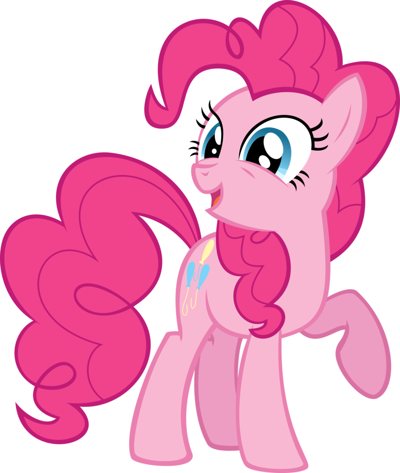 Pinkie Pie Smiling Vector