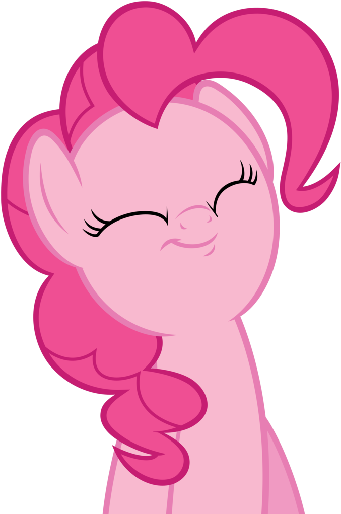 Pinkie Pie Smiling Vector Art