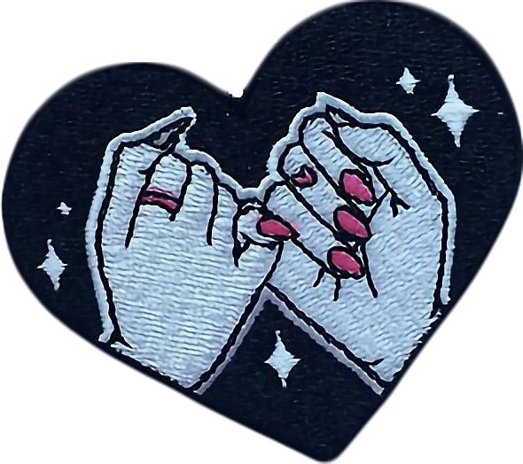 Pinky Promise Heart Tattoo Design