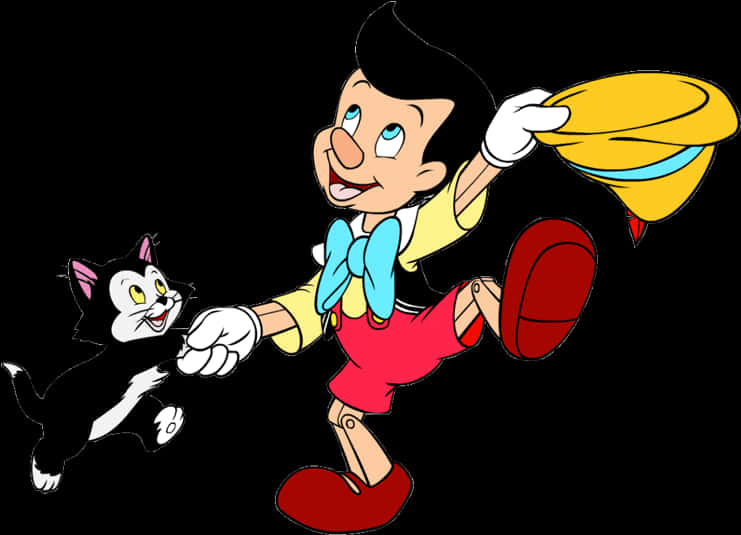 Pinocchioand Figaro Playing