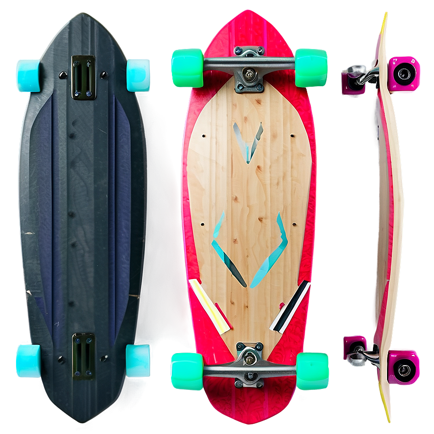 Pintail Longboard Png 17