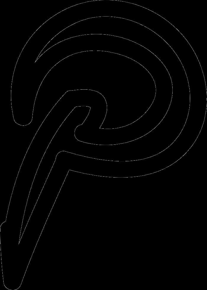 Pinterest Logo Outline