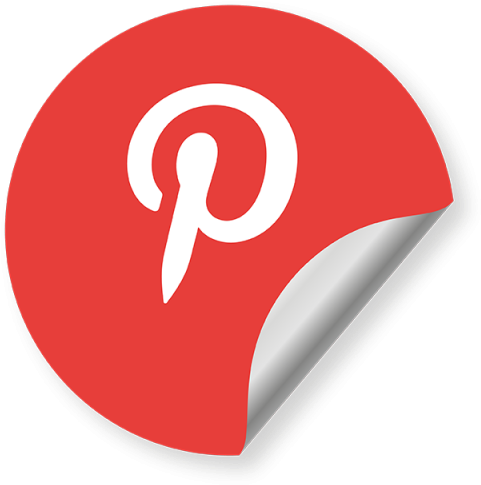 Pinterest Logo Sticker