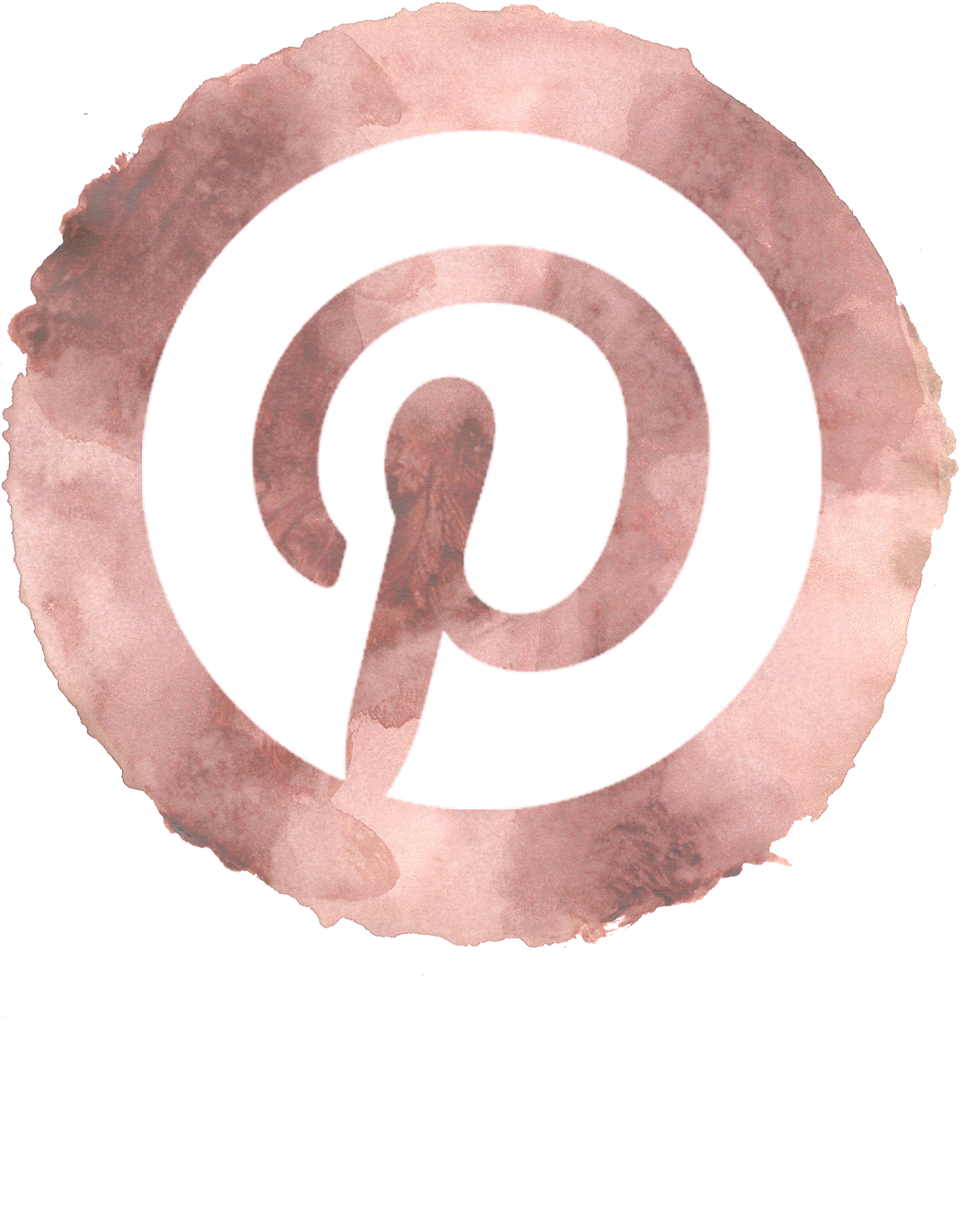 Pinterest Watercolor Logo