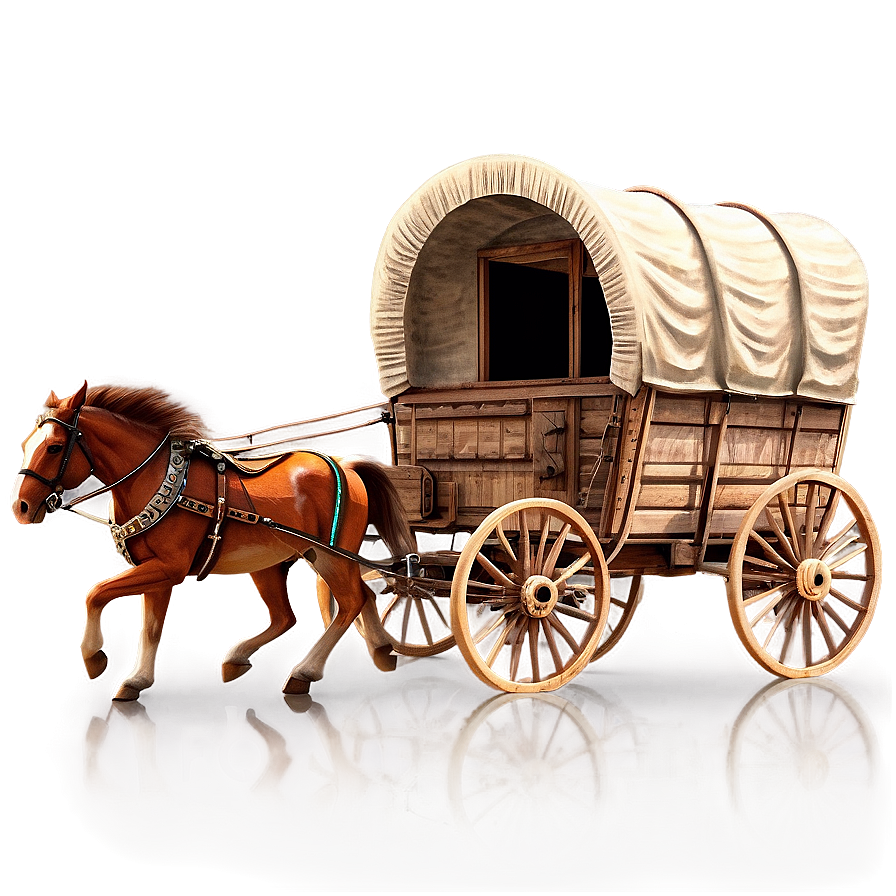 Pioneer Wagon Train Png Kew