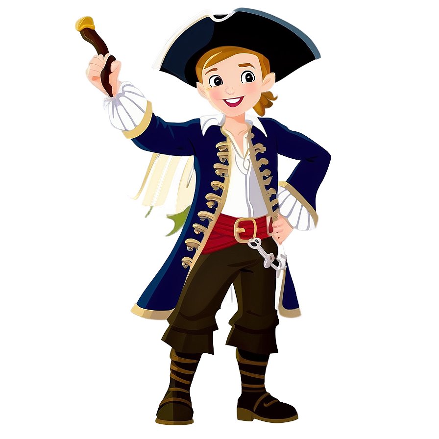 Pirate Boy Cartoon Png Hdv