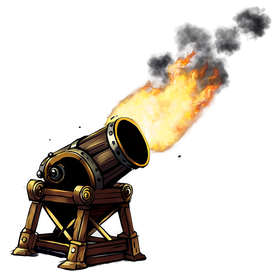 Pirate Cannon Fire Png 92
