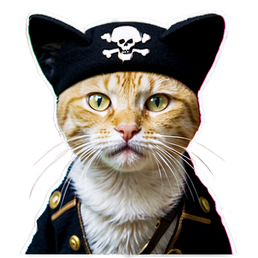 Pirate Cat Filter Png 91