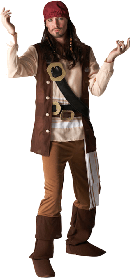 Pirate Costume Pose