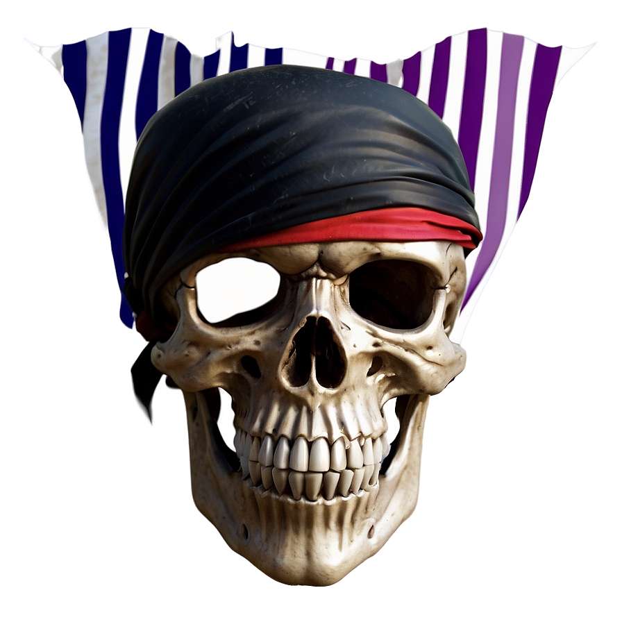 Pirate Head Flag Png Osd