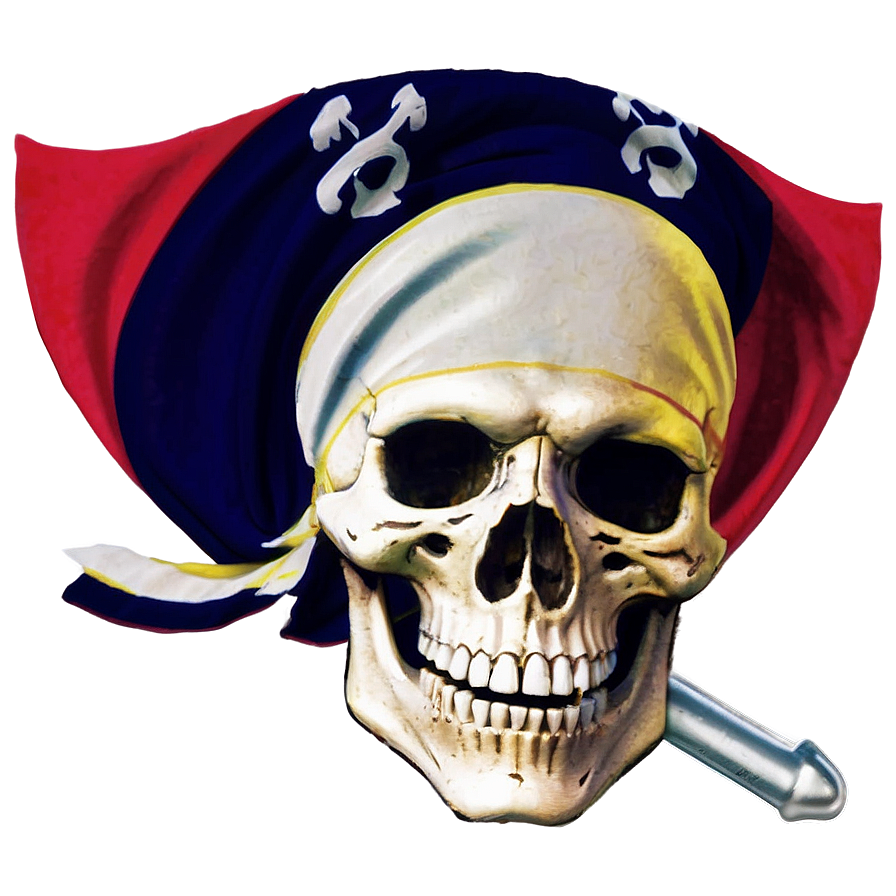 Pirate Head Flag Png Xxk