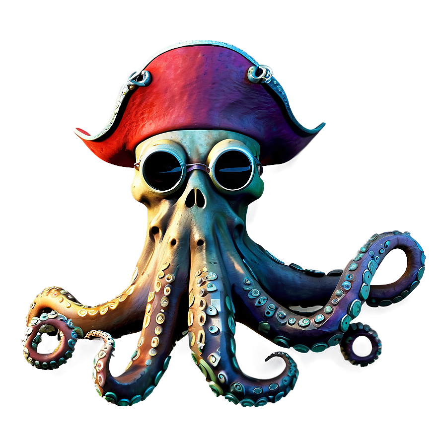 Pirate Octopus Png Jjd75