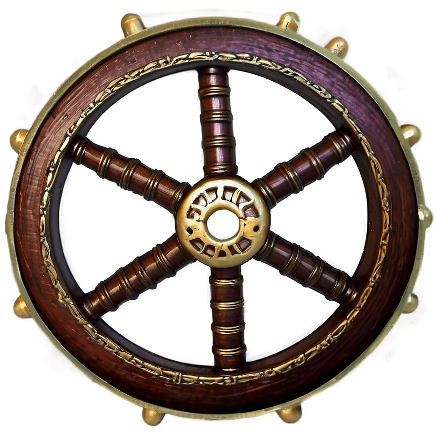 Pirate Ship Wheel Png 05212024