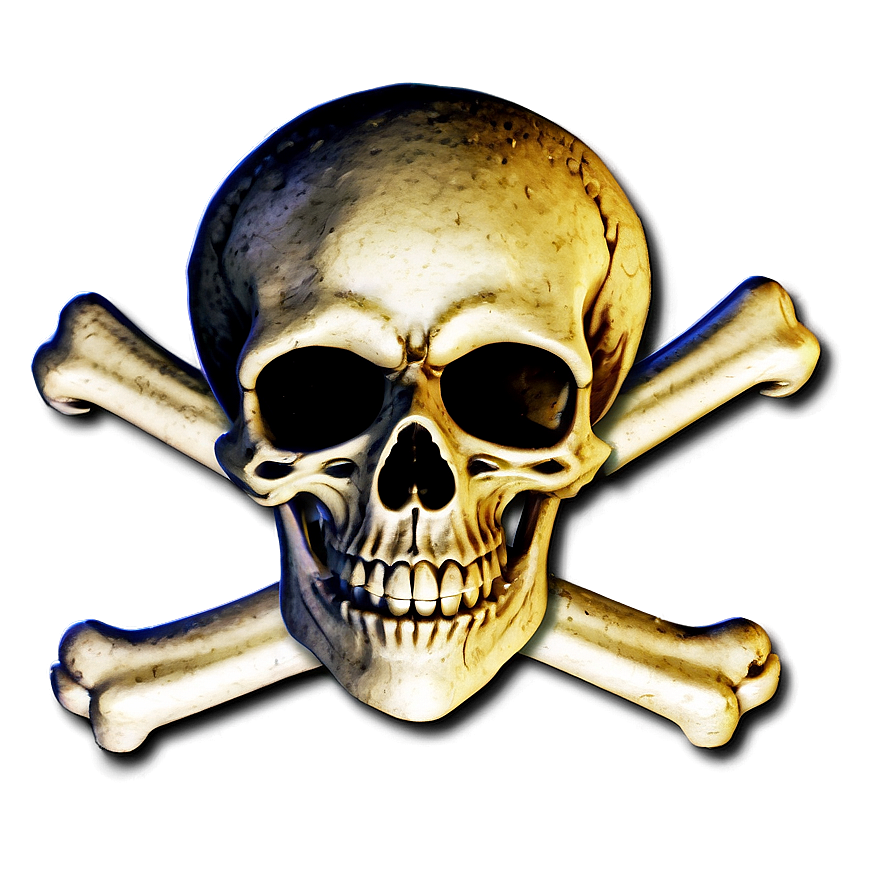 Pirate Skull Emblem Png D