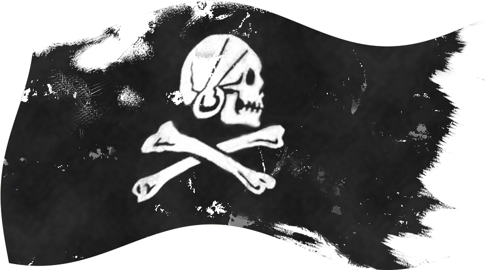 Pirate Skulland Crossbones Flag