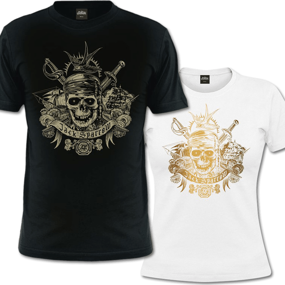 Pirate Themed T Shirts Design