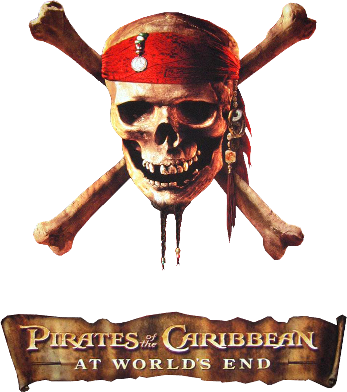 Pirates Caribbean Skull Crossbones