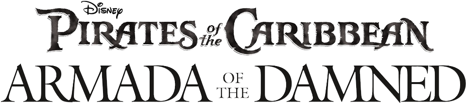 Piratesofthe Caribbean Armadaofthe Damned Logo