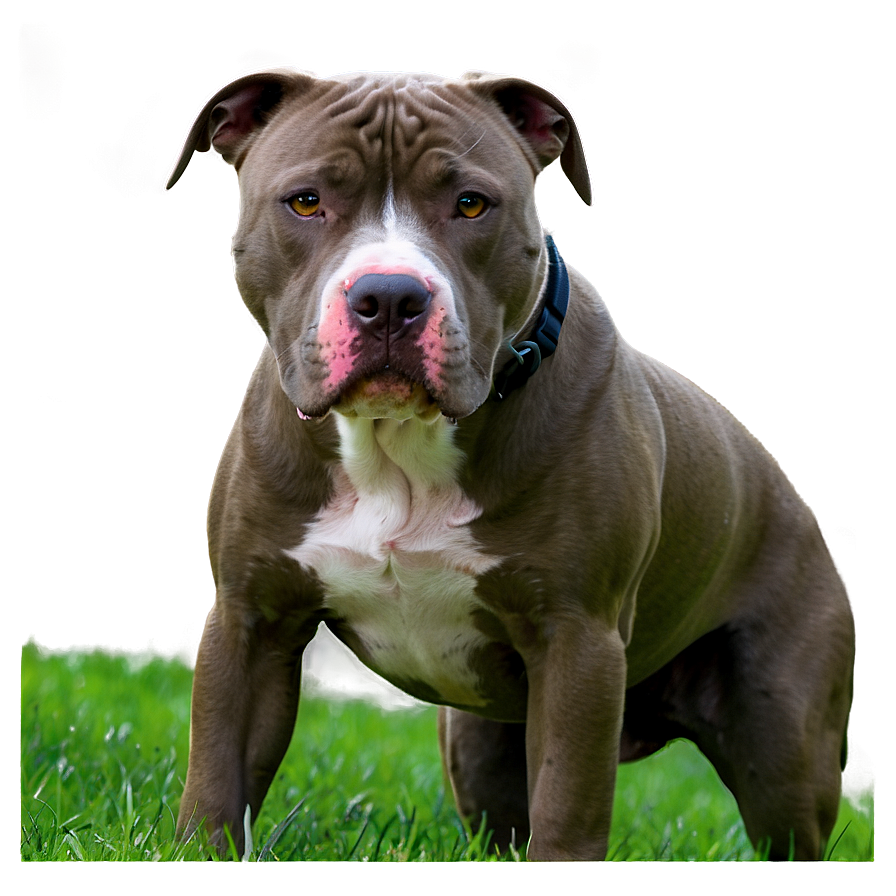 Pitbull In Park Png 91