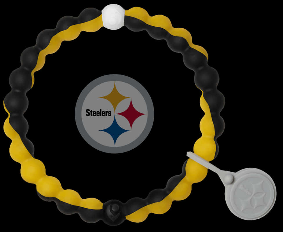 Pittsburgh Steelers Logo Beaded Necklace