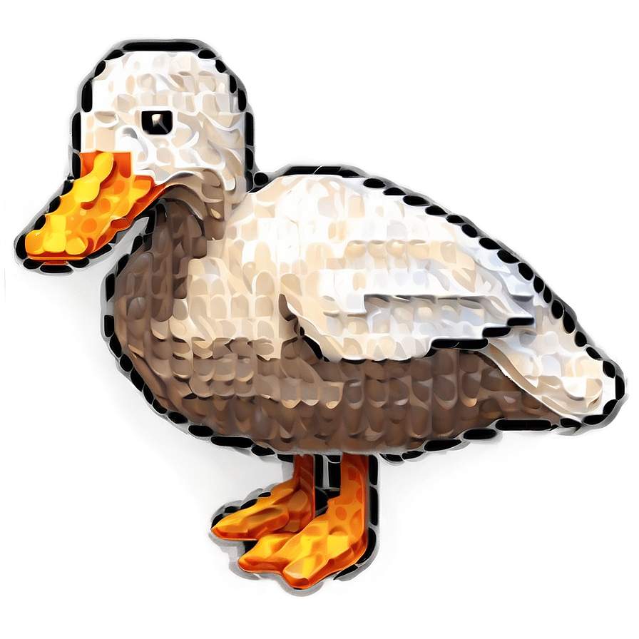 Pixel Art Duck Png Eja66