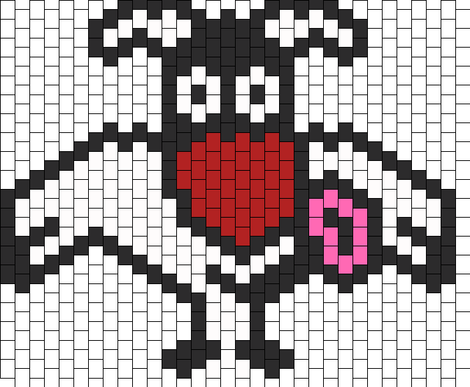 Pixel Art Love Dogwith Heart