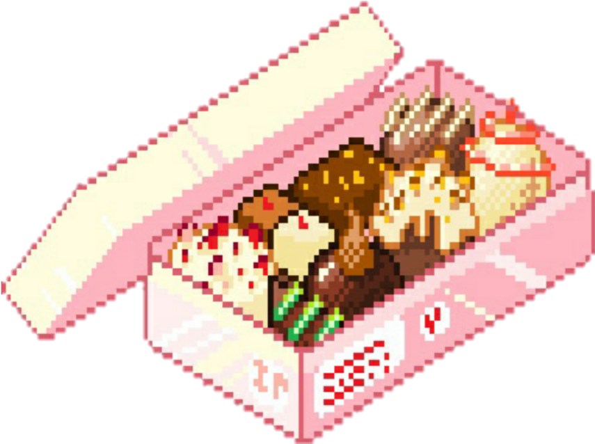 Pixel Art Sweet Treats Box