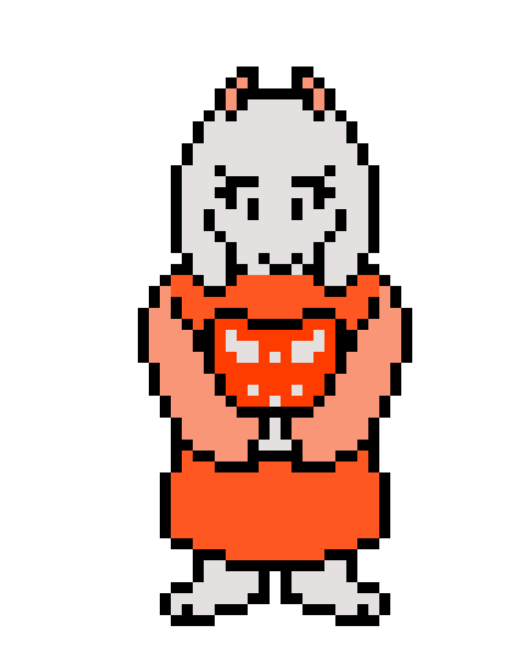 Pixel Art Toriel Undertale