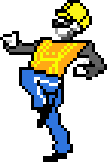 Pixel Dancing Man