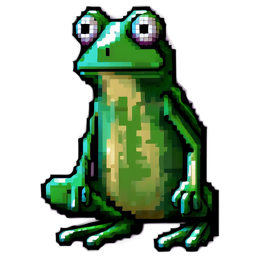 Pixel Frog Sprite Png 06212024