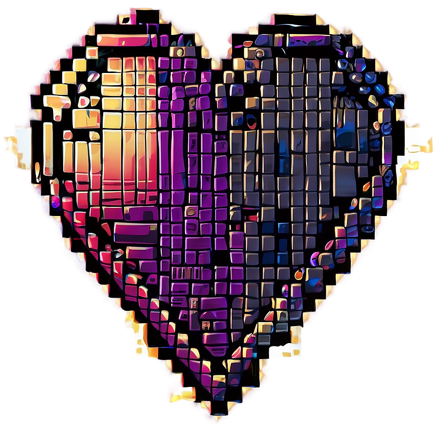 Pixel Heart Game Art Png Iuo