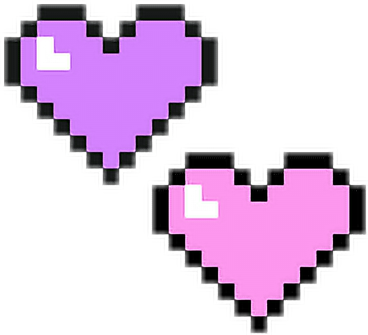 Pixel Heart Icons