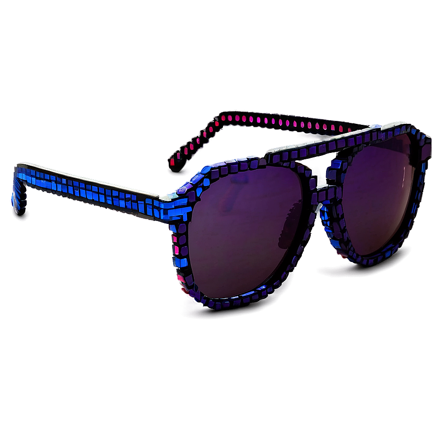 Pixel Meme Sunglasses Png 06132024